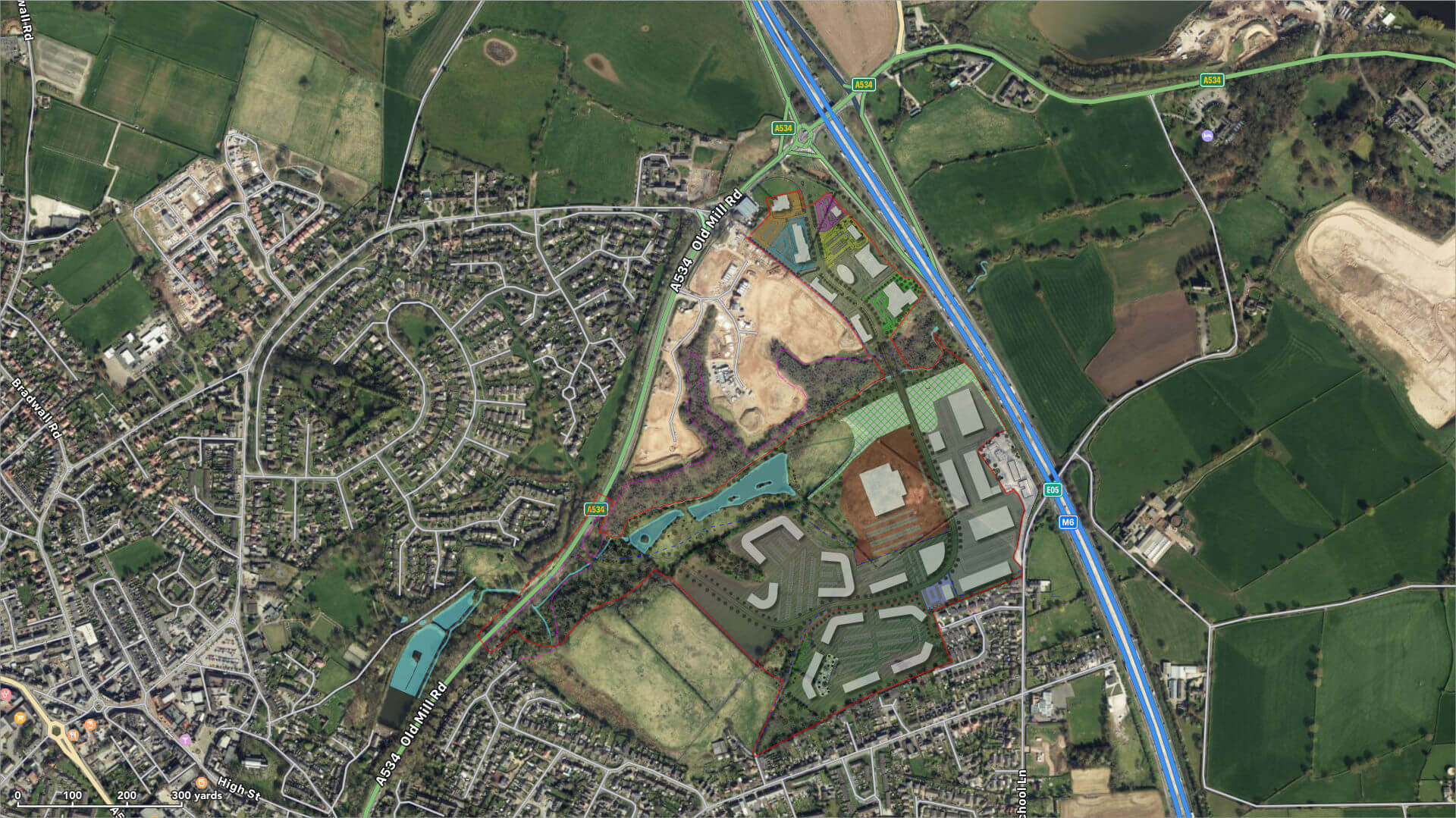 Junction 17, M6 Sandbach Commercial property development